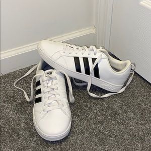 Women’s Adidas white shoes